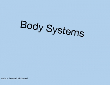 Body Systems for Dummies