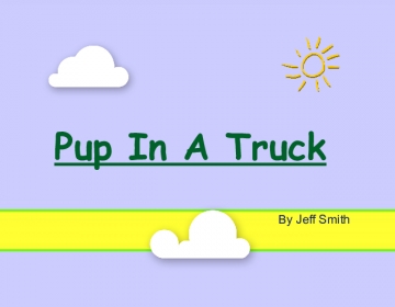 Pup In A Truck