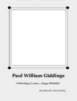 Paul William Giddings