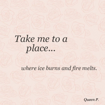 Take me to a place...