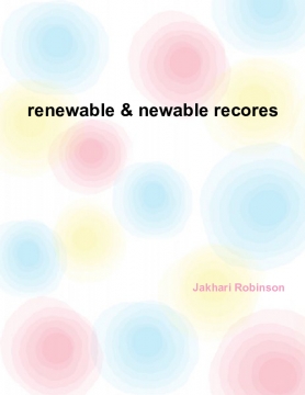Jakhari's book of renewable and newable engery