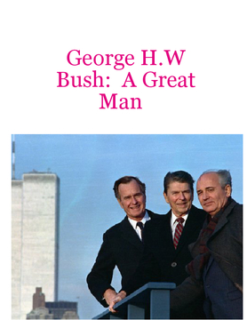 George H.W bush