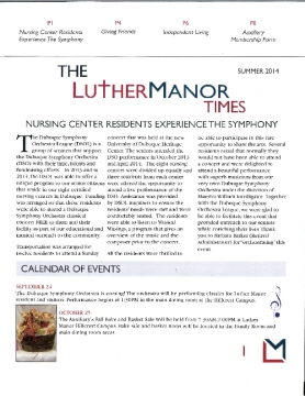 Luther Manor Times