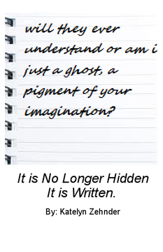 It is No Longer Hidden, It is Written