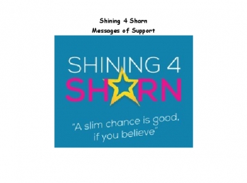 Shining 4 Sharn Messages of Support