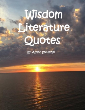 Wisdom Literature Quotes