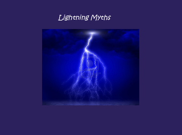 lightning myths