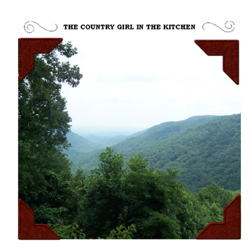 THE COUNTRY GIRL IN THE  KITCHEN