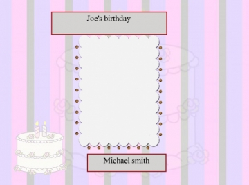Joe's birthday