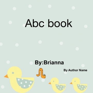 Abc reflection book