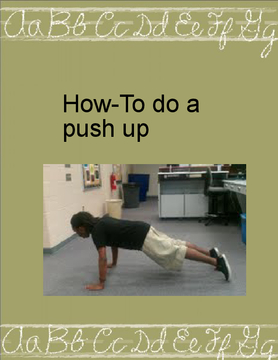 How to do a push up