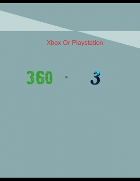 Xbox or Playstation