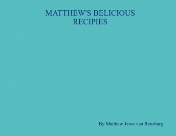Matthew's Recipes
