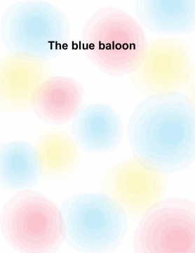 The blue baloon