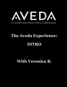 The Aveda Experience
