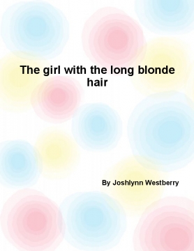 The girl with the long blonde