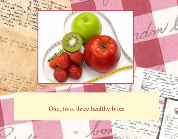 One, Two, Three healthy bites