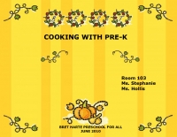 COOKING WITH PRE-K