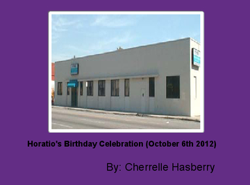 Horatio's Birthday Celebration (October 6th 2012)