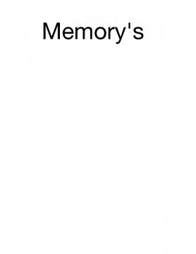 My Memory's
