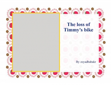The Loss of Timmy's bike