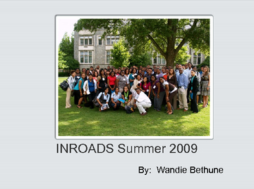 INROADS Yearbook