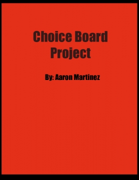 Choice Board Project