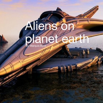 Aliens on planet earth
