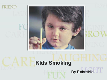 kids Smoking