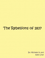 The Rebellions of 1837