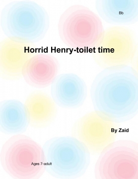 Horrid Henry-toilet time