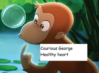 Curious George Healthy Heart