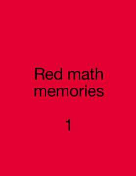 Red math memories