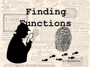 Finding Functions 2