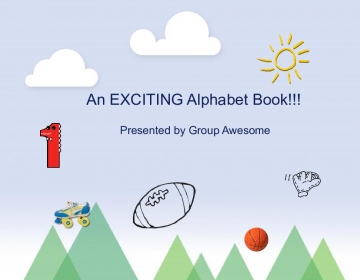 Exciting Alphabet Book