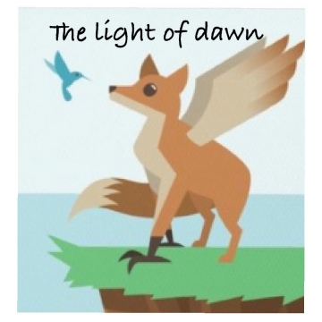 The light of dawn