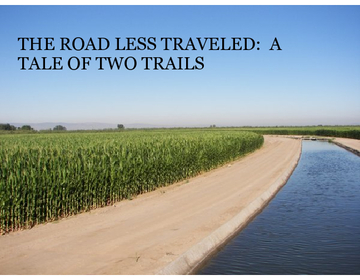 The Road Less Traveled:  A Tale of Two Trails