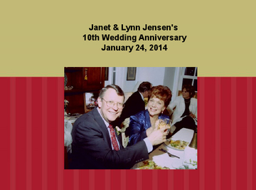 Janet & Lynn's 10th Wedding Anniversary