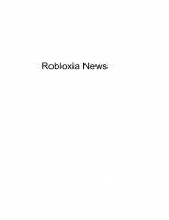 Robloxia News