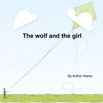 The wolf and girl