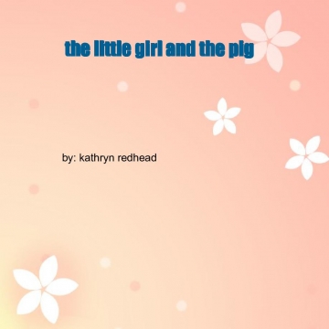 the little girl and the pig