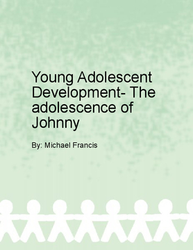 Young Adolescent Development: Boys, Girls, and their School-Life