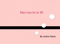 max counts to 30