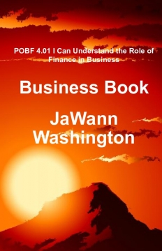 POBF 4.0 I Can Understand the Role of Finance in Business