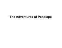The Adventures of Penelope