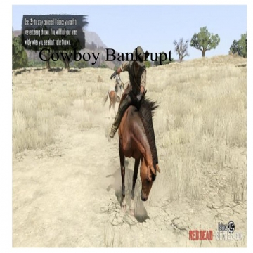 Cowboy Bankrupt