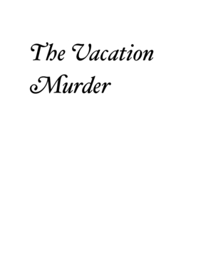 Vacation murder