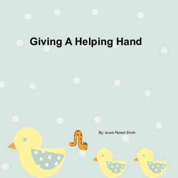 Giving A Helping Hand