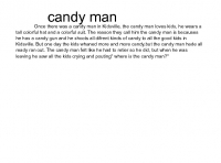 candy man