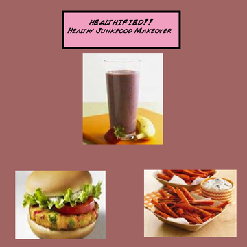 Healthified!! The Healthy Junkfood Makeover